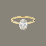 Oval Cut Engagement Ring Design-Premium Quality