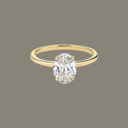 Oval Cut Engagement Ring Design-Premium Quality